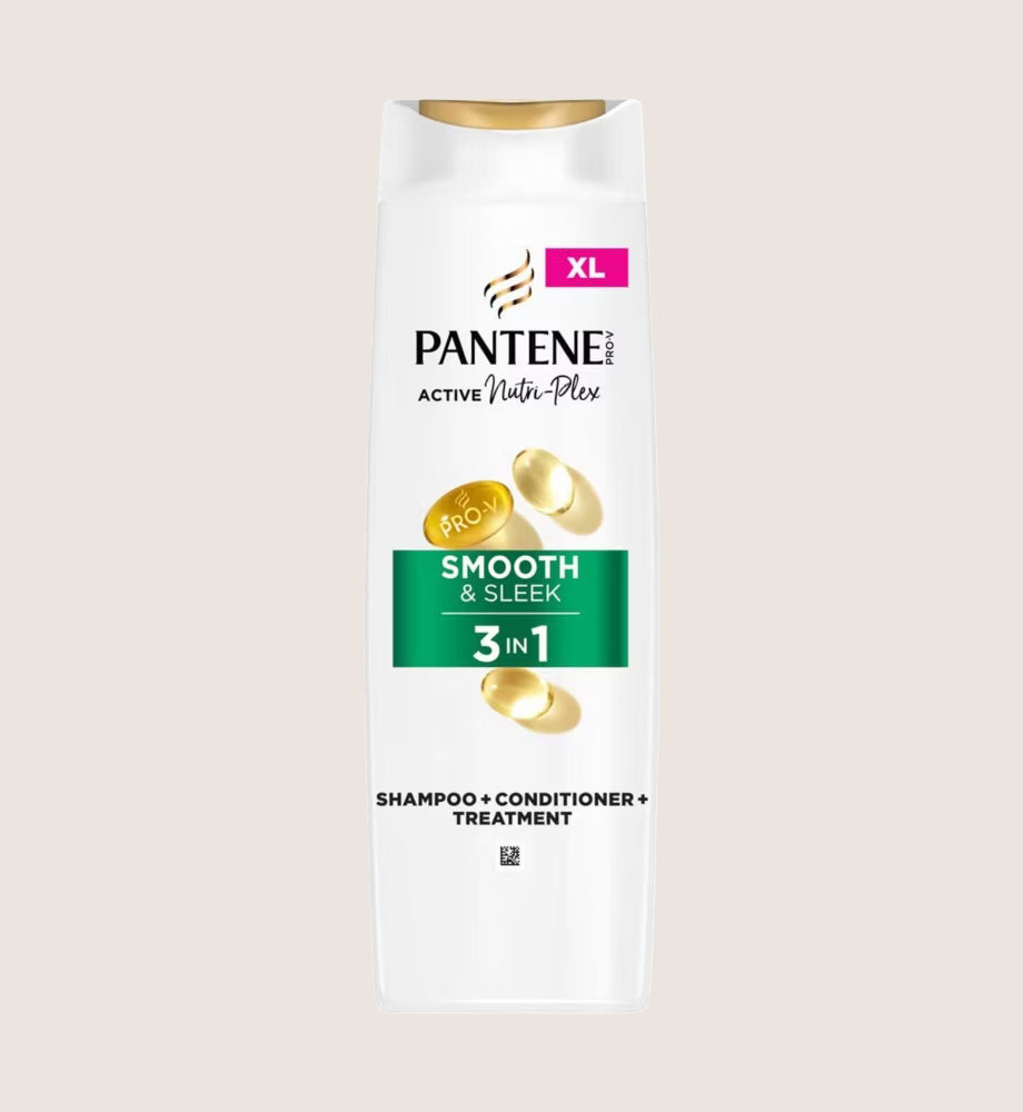 Pantene Pro-V Smooth & Sleek 3 In 1 Shampoo 400ml