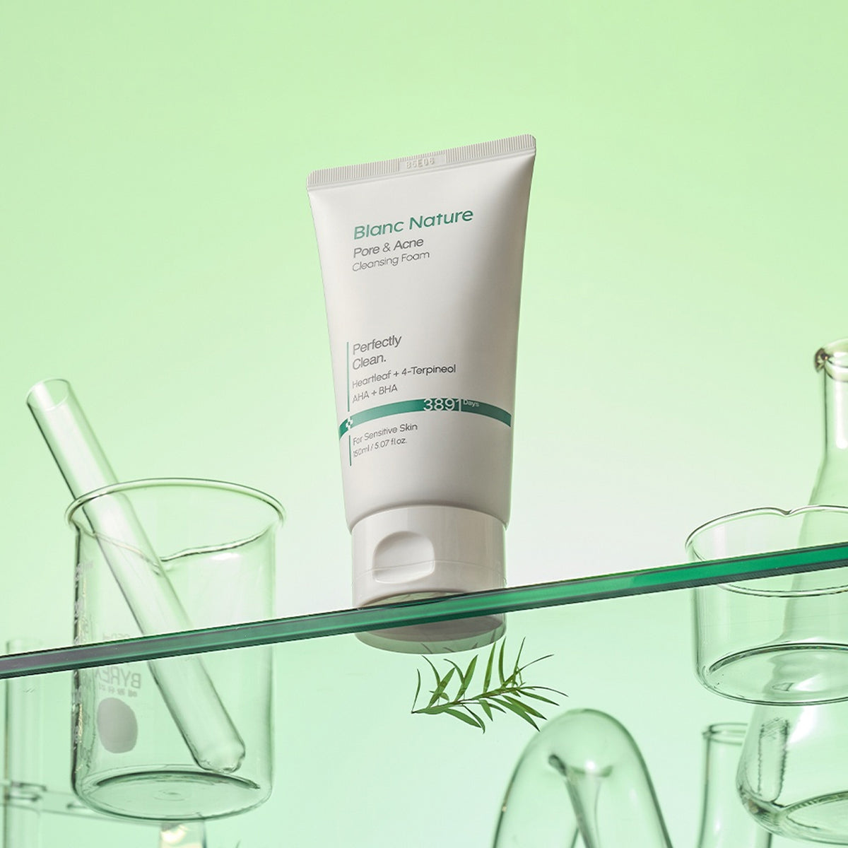 Blanc Nature Pore & Acne Cleansing Foam 150ml Set (+50ml)