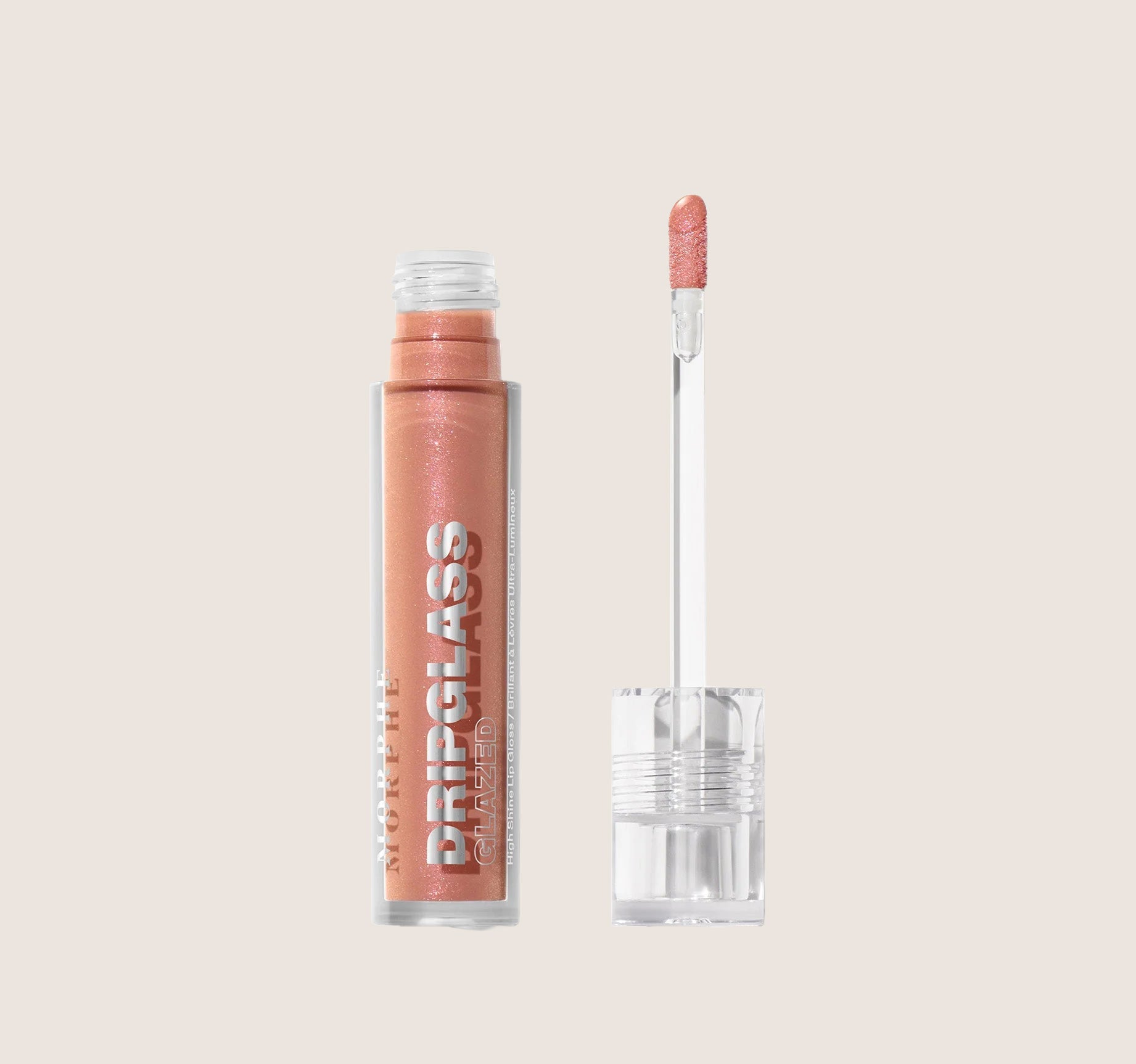Morphe Dripglass Glazed High Shine Lip Gloss Vibrant Color