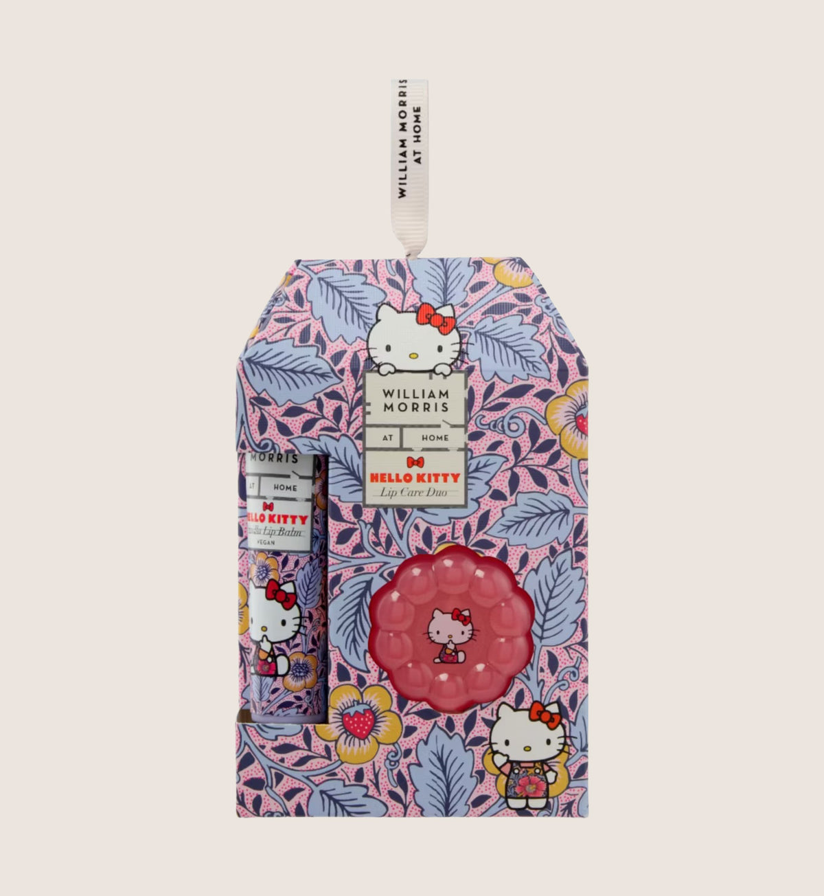 William Morris At Home x Hello Kitty Lip Set Beauty Gift Set For Her