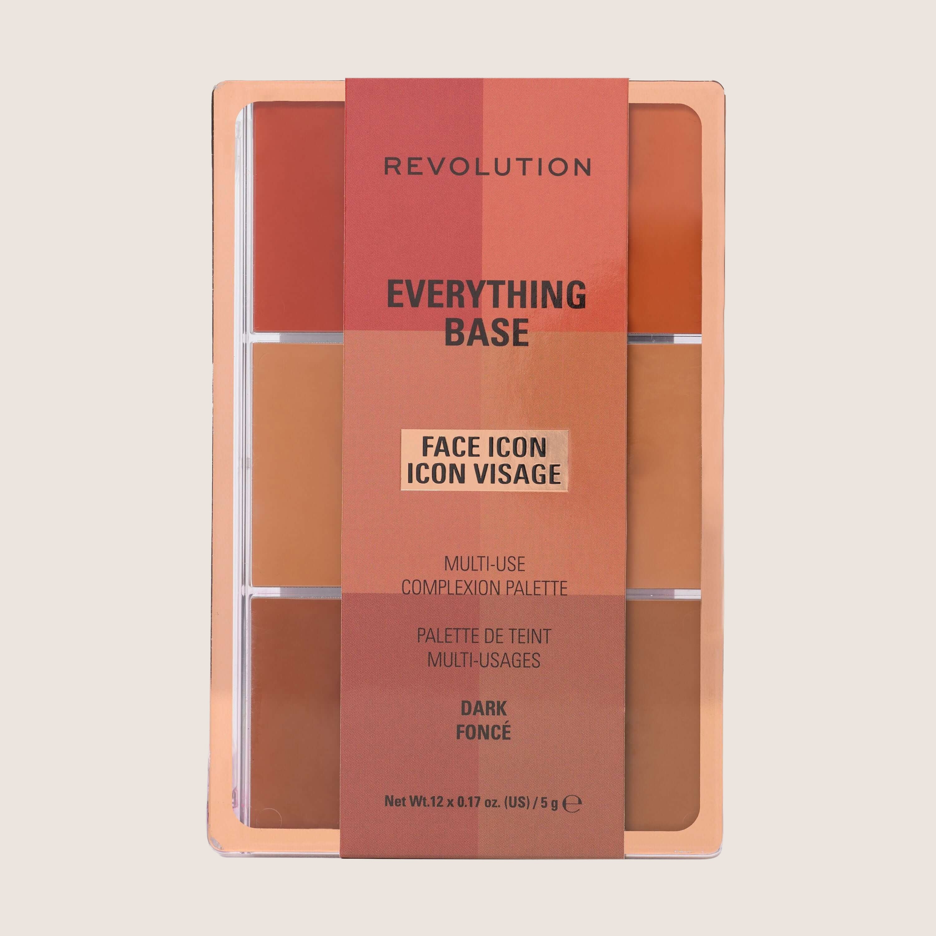 Revolution Everything Base Face Icon Complexion Palette Premium Formula