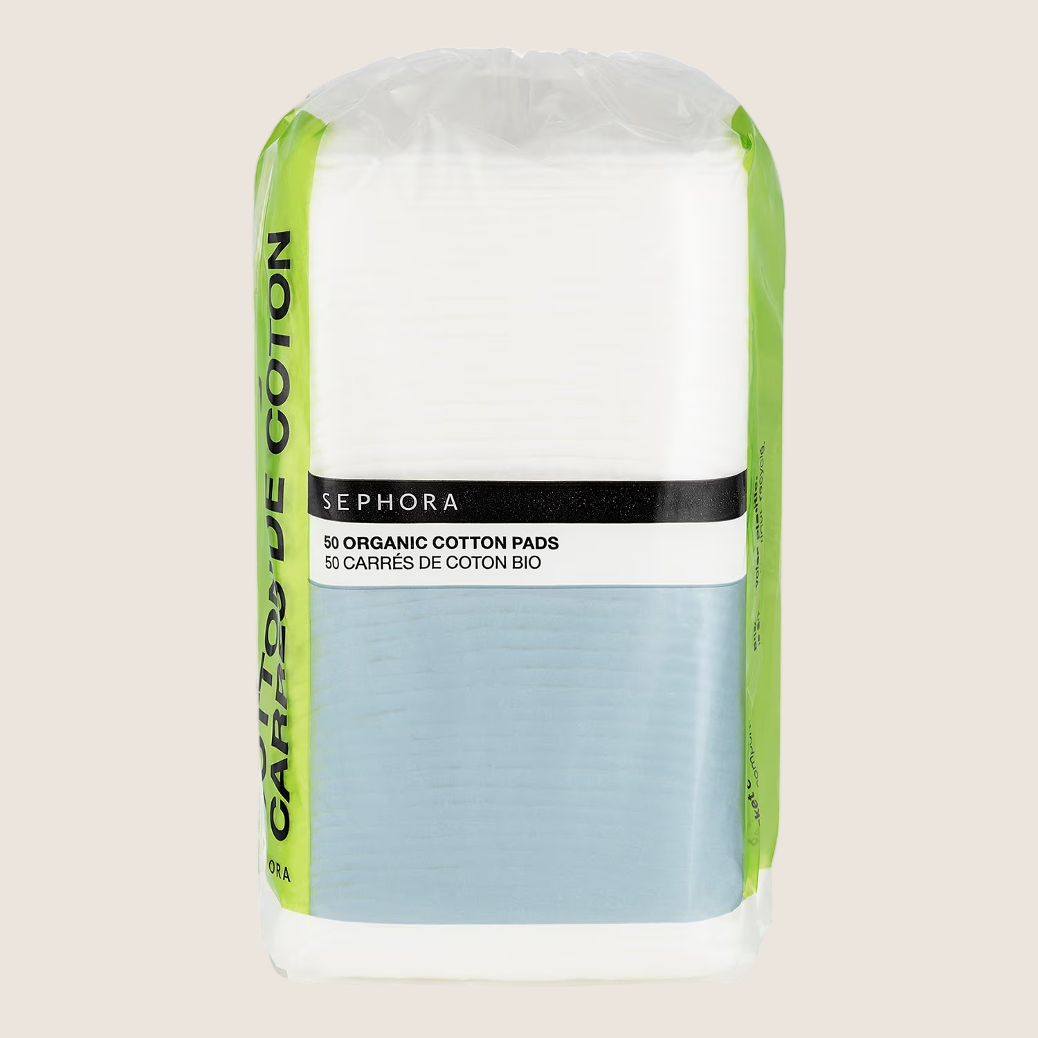 Sephora Collection Organic Cotton Pads 50 GOTS Certified