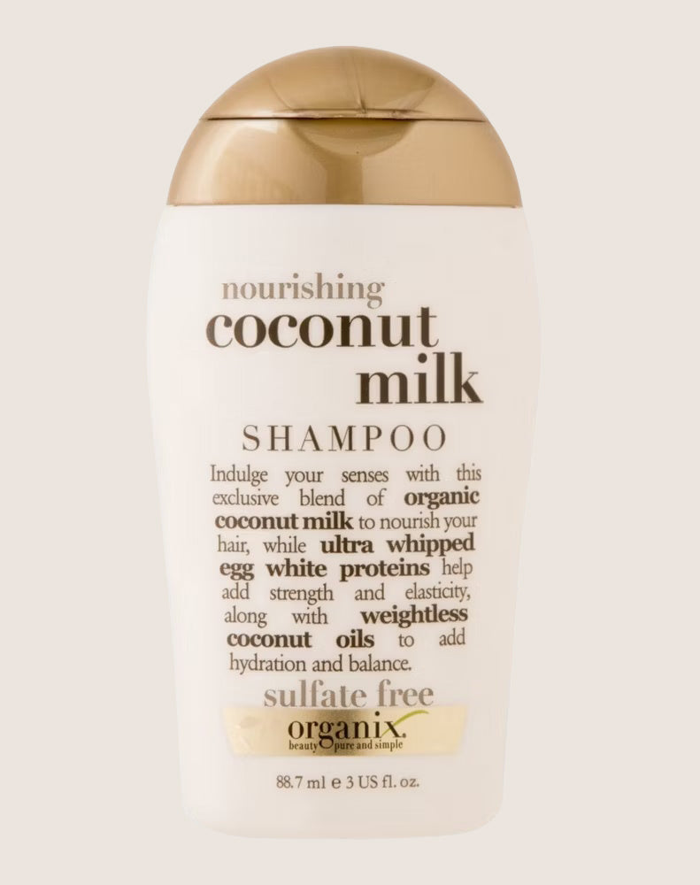 OGX Nourishing + Coconut Milk Travel Size Hydrating Shampoo 88.7ml