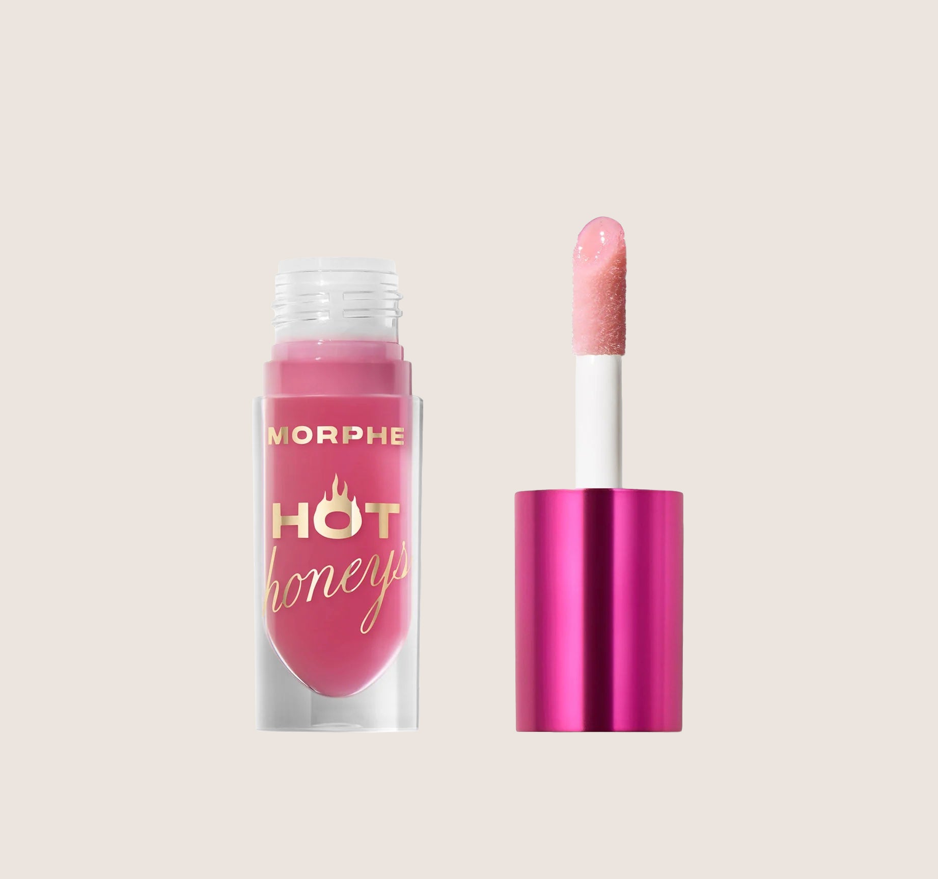 Morphe Hot Honeys Plumping Lip Oil Vibrant Color