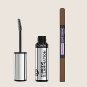 L'Oréal Paris Infallible Brow Lamination & Maybelline Express Brow Duo Brunette