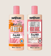 Soap & Glory Clean on Me & Call of Fruity Wash Duo Gentle Cleanse