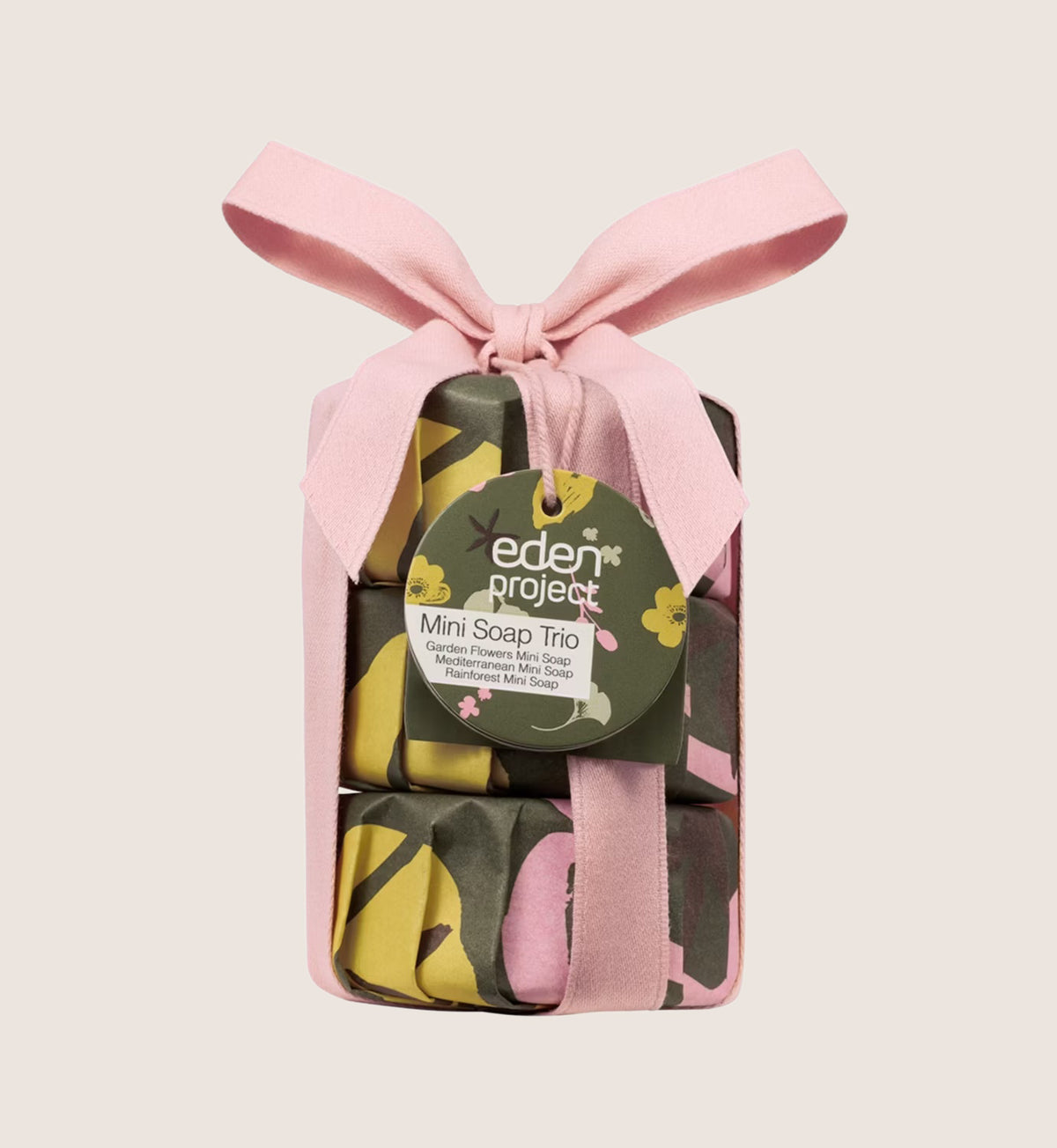 Eden Project Mini Soap Trio Bath & Body Gift Set For Her