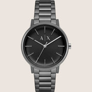 Armani Exchange Mens Urban Watch Gunmetal Stainless Steel Bracelet AX2761