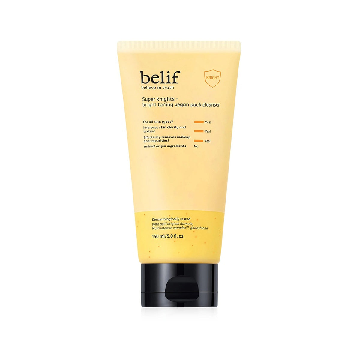 belif Super Knights Hy-Soothing Vegan Pack Cleanser 150ml
