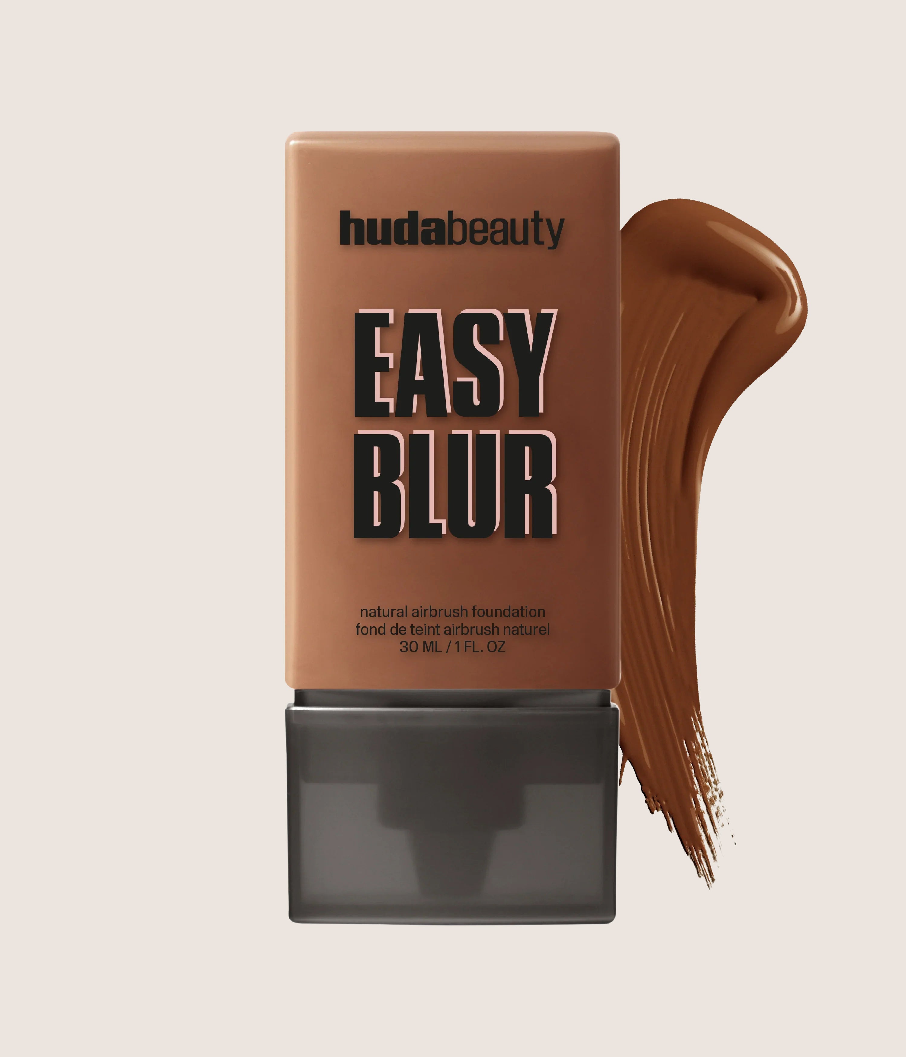 Huda Beauty Easy Blur Natural Airbrush Foundation Niacinamide-Infused Soft-Focus Finish 30ml