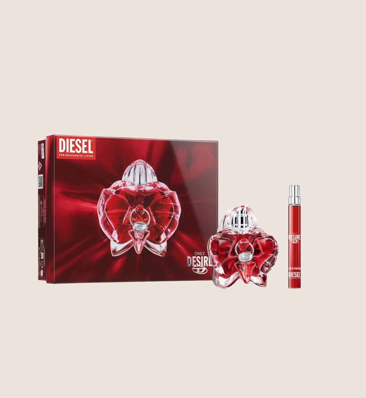 Diesel Only Desire Eau De Parfum 50ml And 10ml Fragrance Gift Set For Her