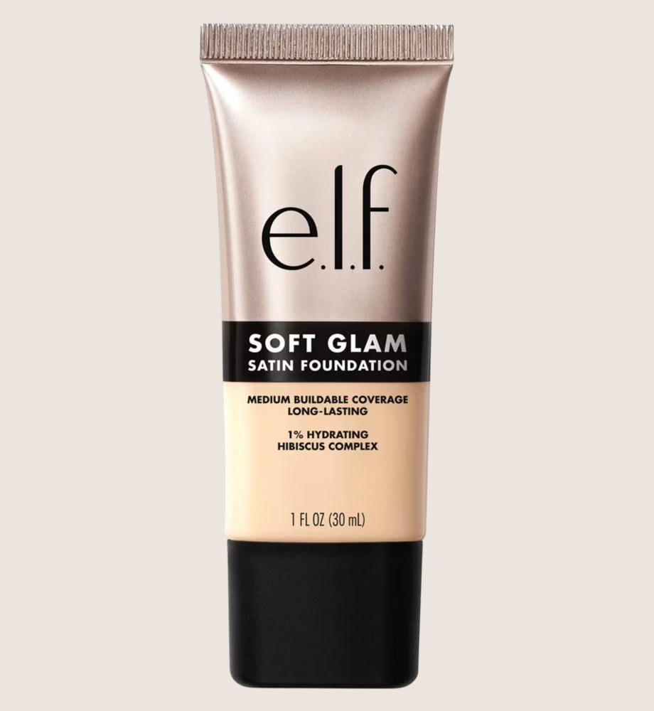 e.l.f. Soft Glam Satin Foundation Buildable Coverage