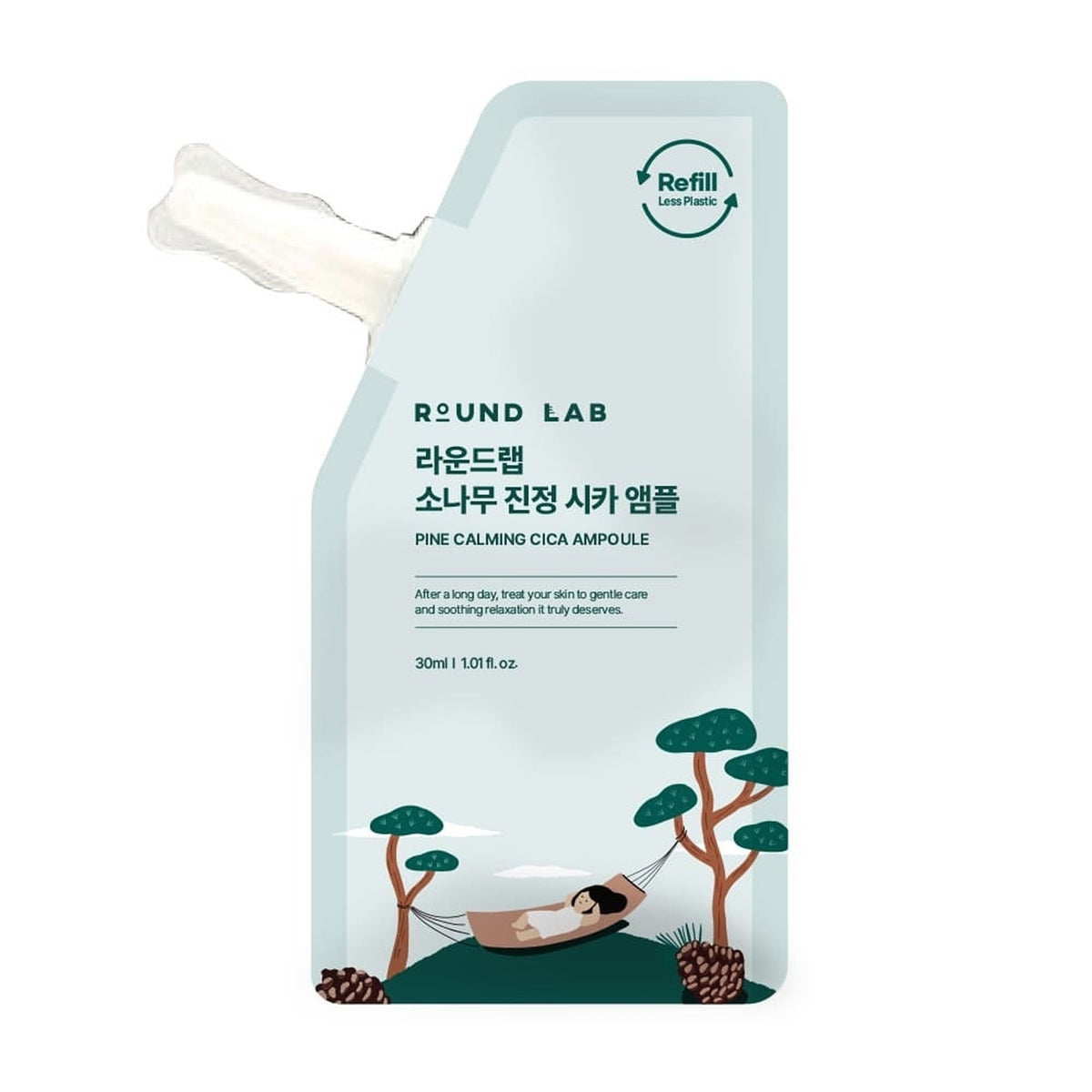 ROUND LAB Pine Calming Cica Ampoule 30ml Refill Pack