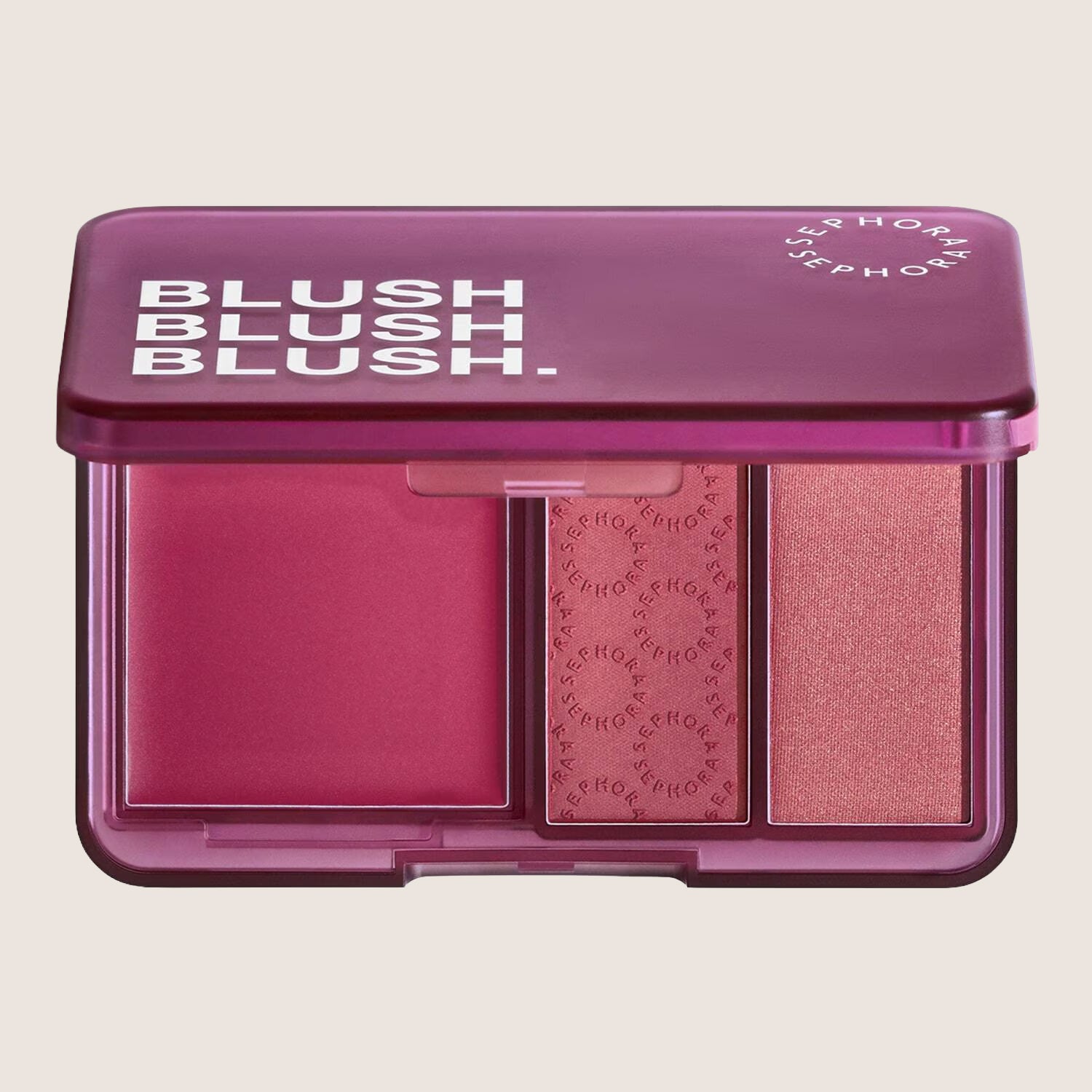 Sephora Collection Blush Blush Blush Trio Palette Three-Shade Blush Palette 10g