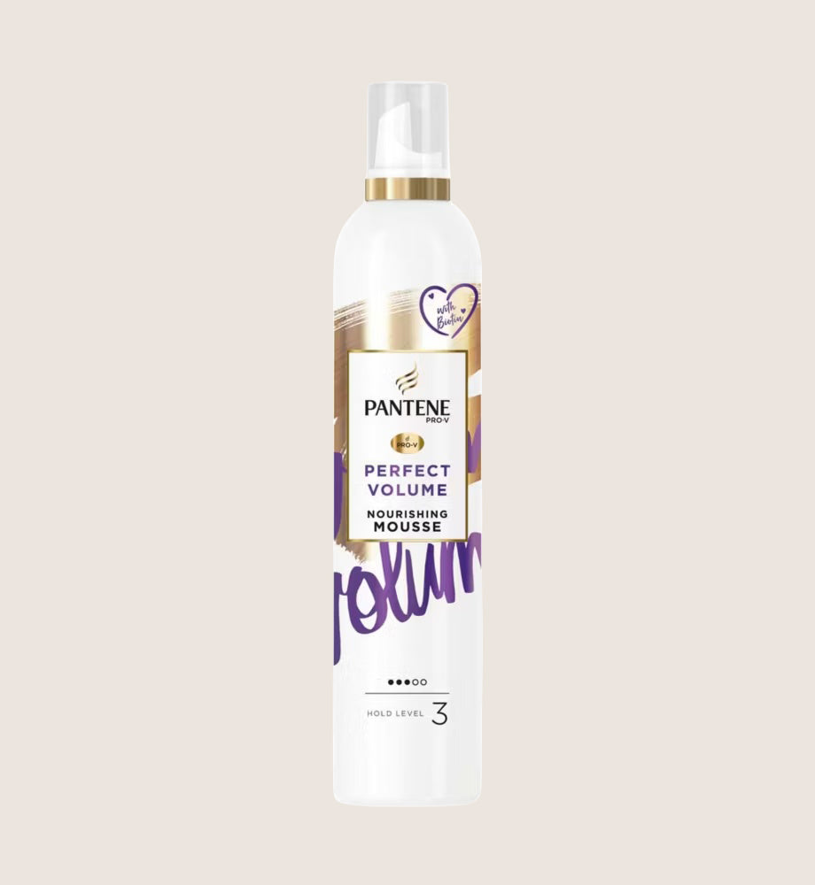 Pantene Perfect Volume Heat Protection Hair Mousse with Biotin 200ml