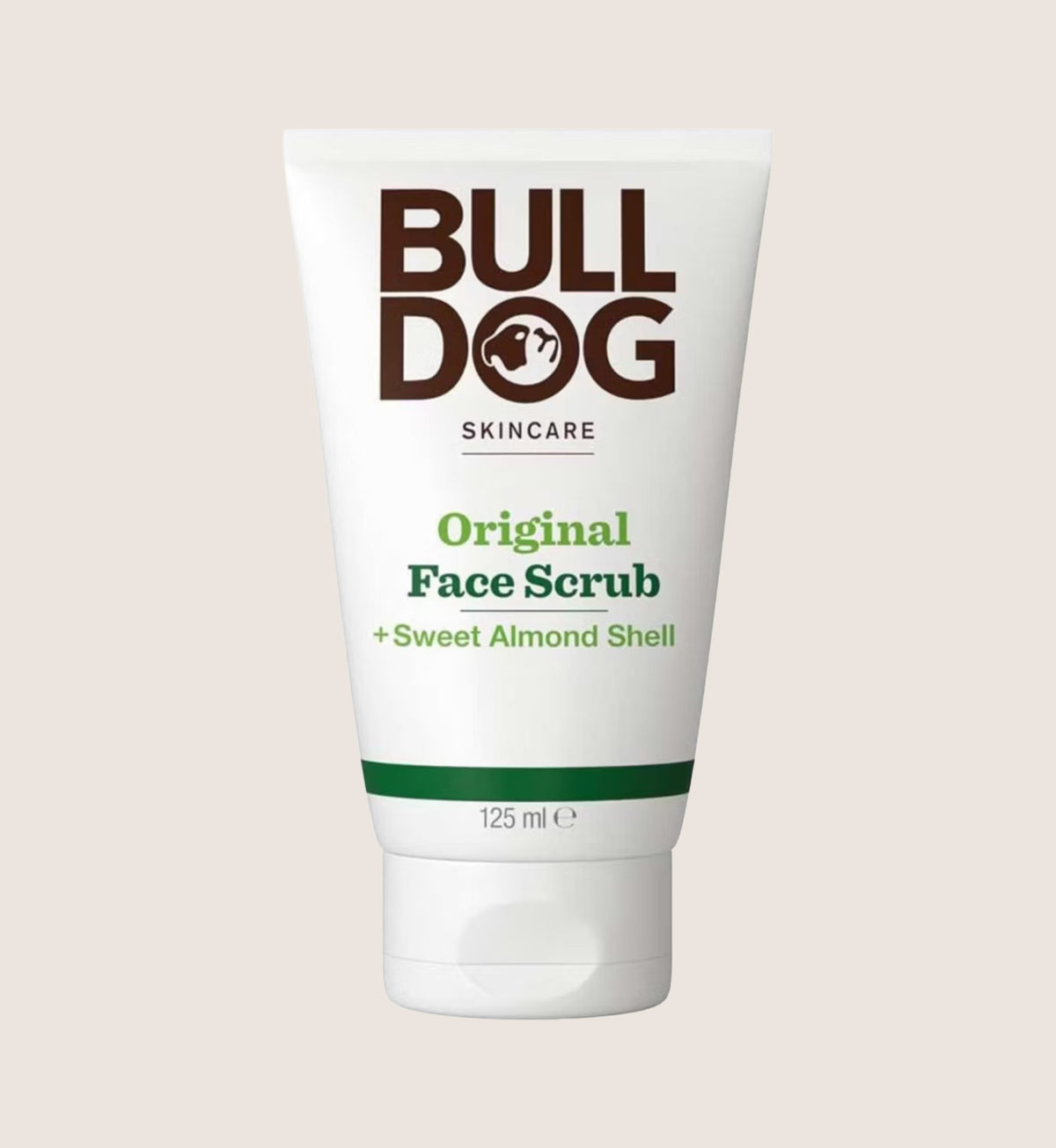 Bulldog Skincare Original Face Scrub for Men with Sweet Almond Shell & Aloe Vera 125ml