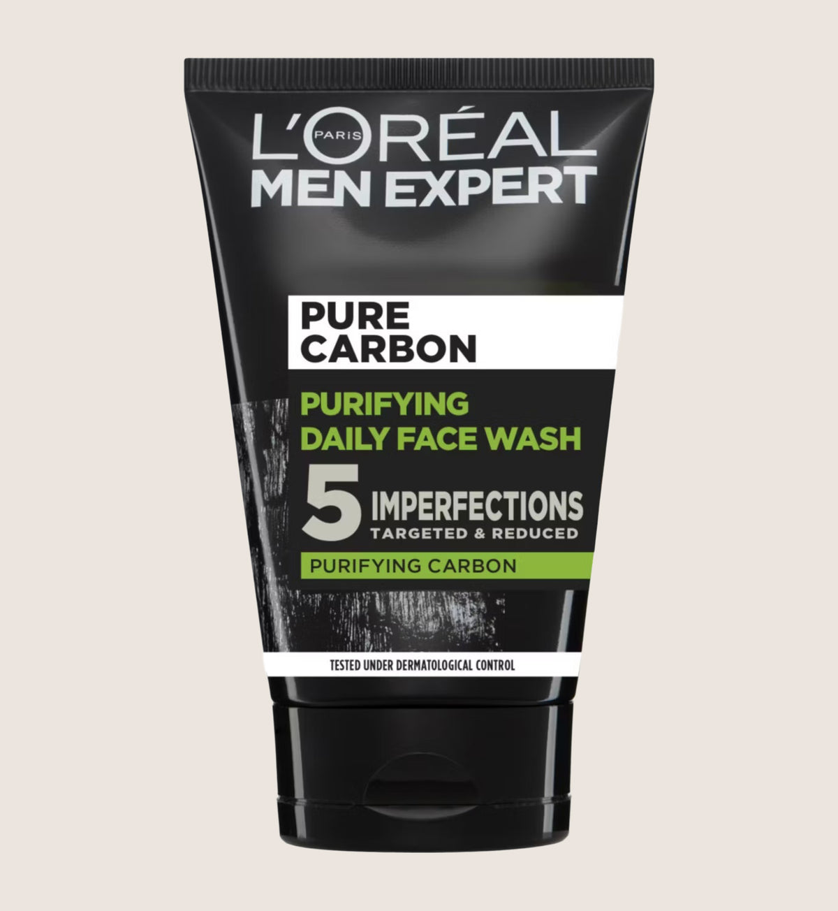 L'Oréal Men Expert Pure Carbon Daily Face Wash for Blemish-Prone Skin 100ml