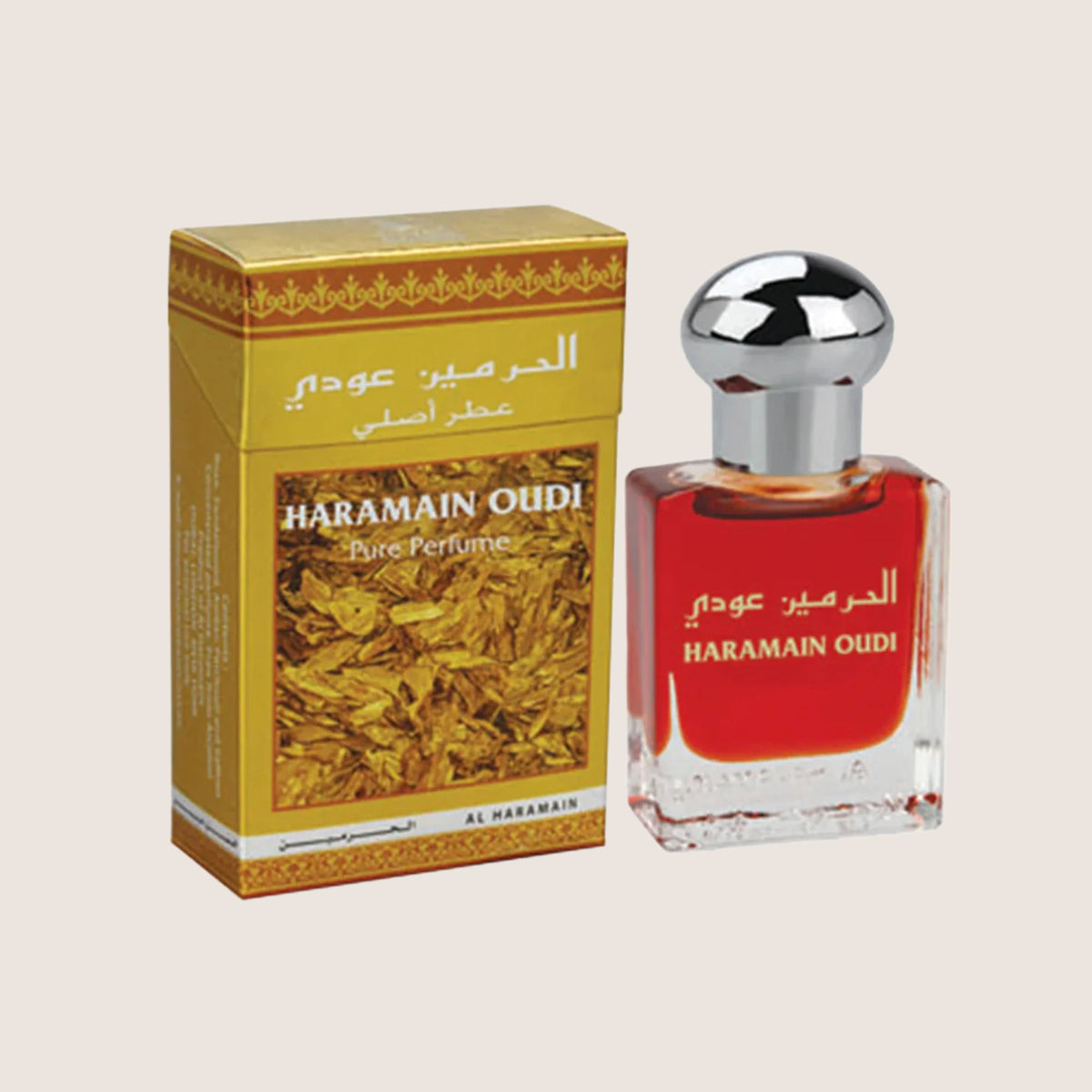 Al Haramain Men's Oudi Perfumed Oil 15ml Saffron