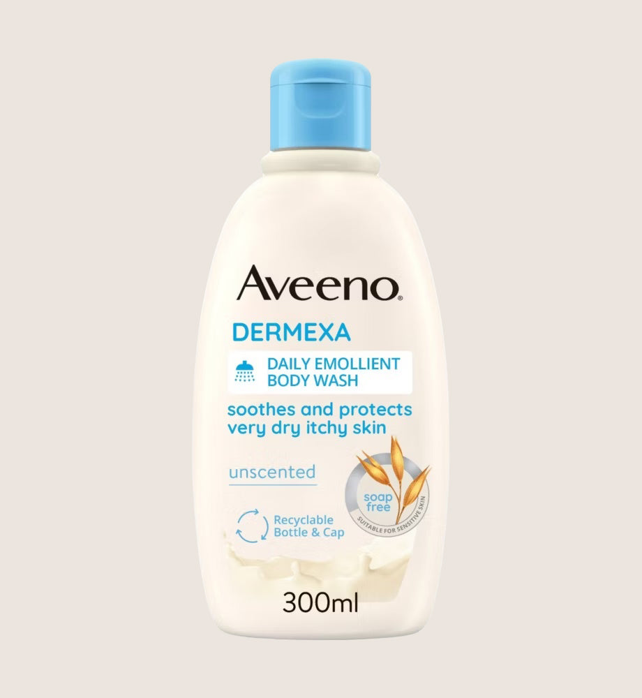 Aveeno Dermexa Daily Emollient Body Wash Gentle Cleanse 300ml