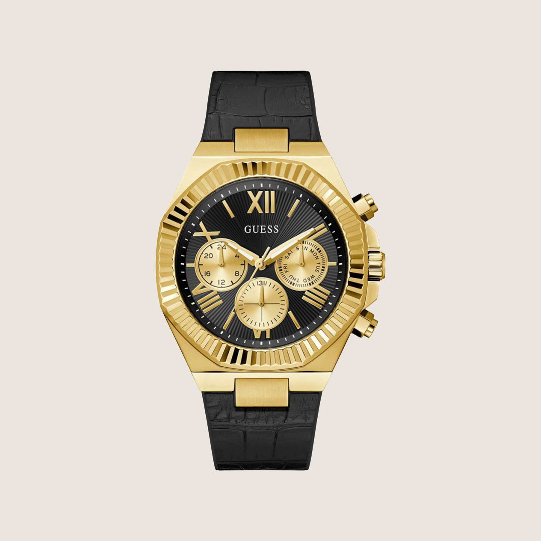 Guess Mens Equity Watch Black Dial GW0791G3