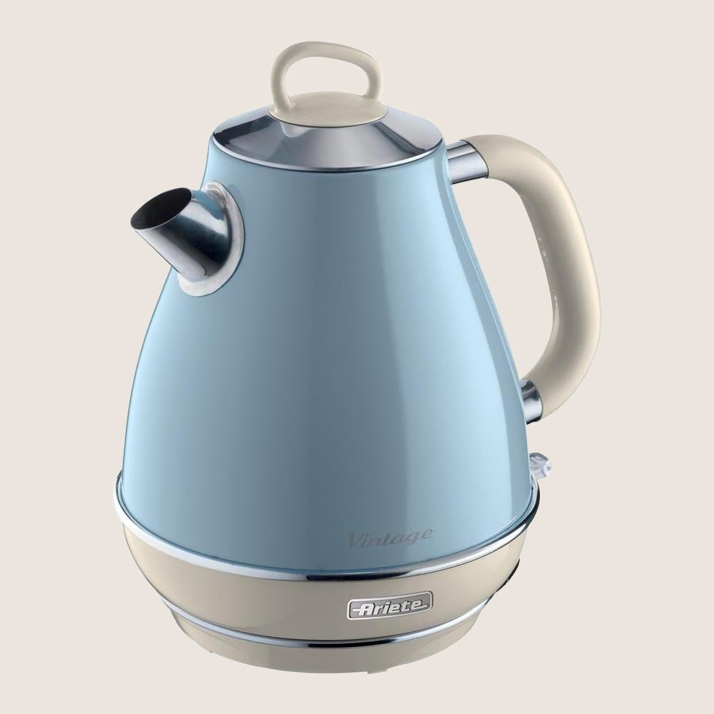 ARIETE Vintage 2869 Jug Kettle with 360° Rotational Base 1.7L - Blue