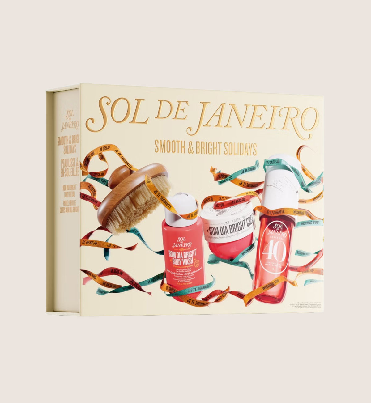 Sol De Janeiro Smooth & Bright Solidays Bath & Body Gift Set For Her