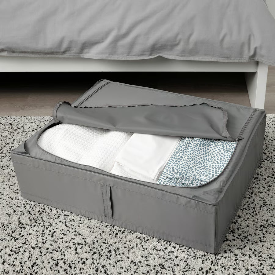 IKEA SKUBB Storage Case Recycled Polyester 65x53x19 cm – Dark Grey