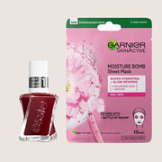 Essie Spiked With Style & Garnier Cherry Mask Premium Quality