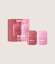 Huda Beauty Baby Blush Mild Mocktail Duo Kit Mini Blush Filter Liquid Blush Strawberry Cream & Ube Cream 2 x 2ml