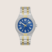 Guess Mens Vinyl Watch Blue Dial GW0661G1
