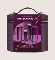 Real Techniques The Gift Of Glam Brush & Bag 11 Piece Beauty Gift Set For Her