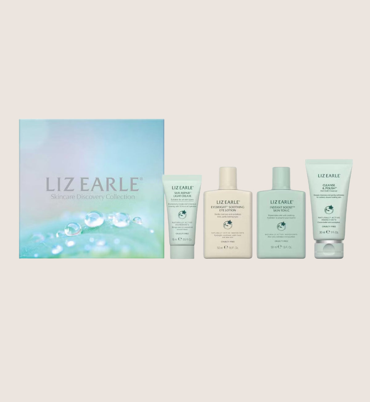 Liz Earle Skincare Discovery Collection Skincare Gift Set For Her