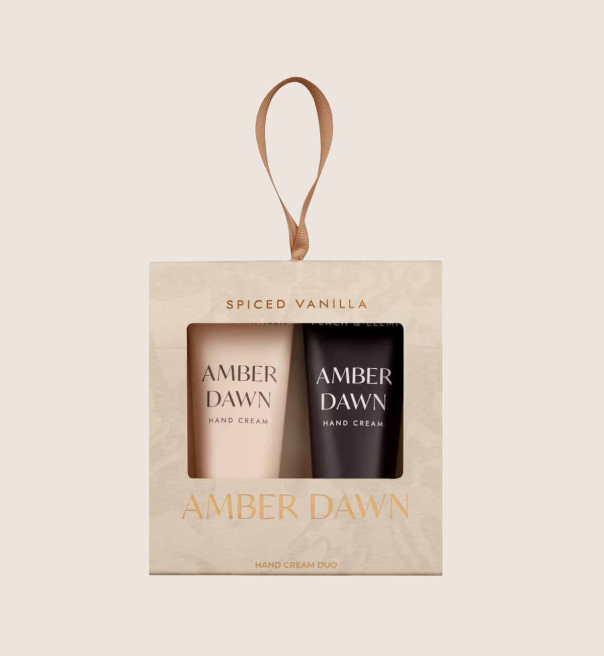 Amber Dawn Hand Cream Duo Bath & Body Gift Set For Her