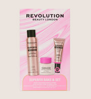 Revolution Superfix Bake & Set Beauty Gift Set For Her