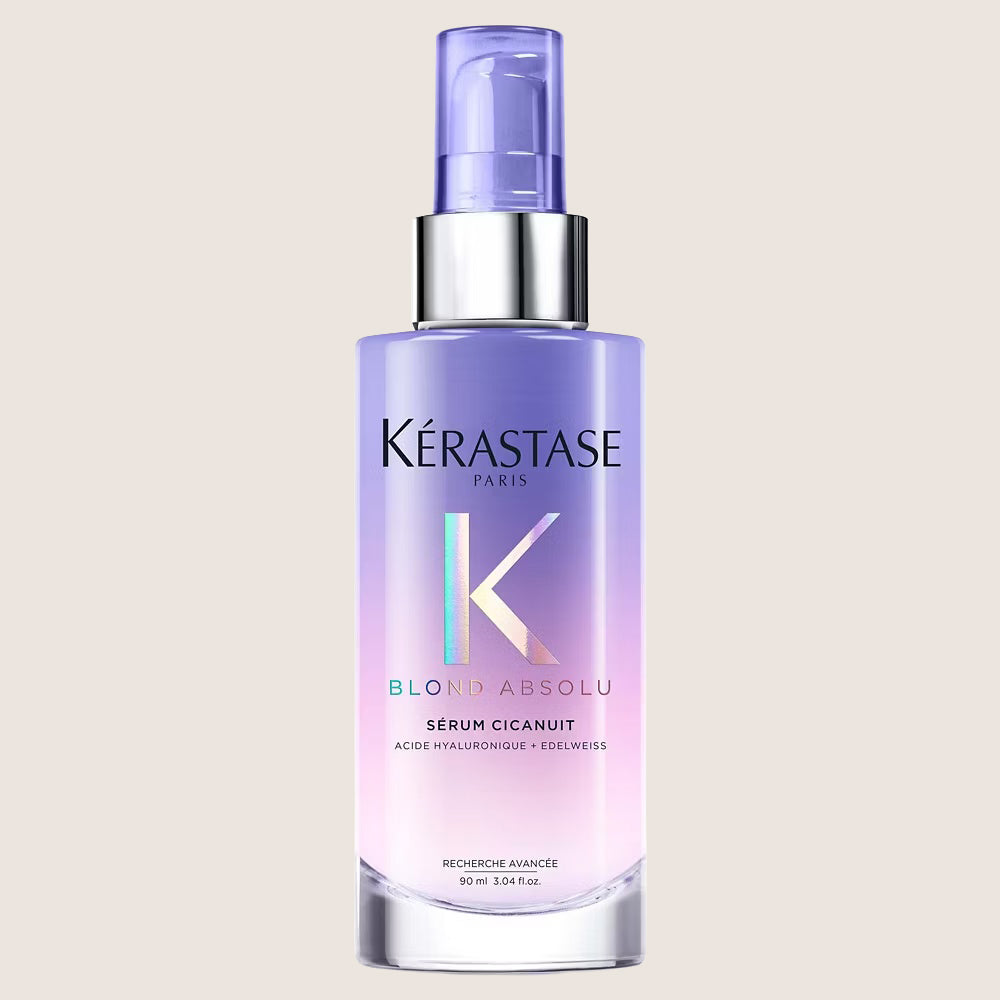 Kérastase Blond Absolu, Leave-In Hair Serum, Overnight Treatment, For Highlighted Hair, With Hyaluronic Acid Professional Care 90ml