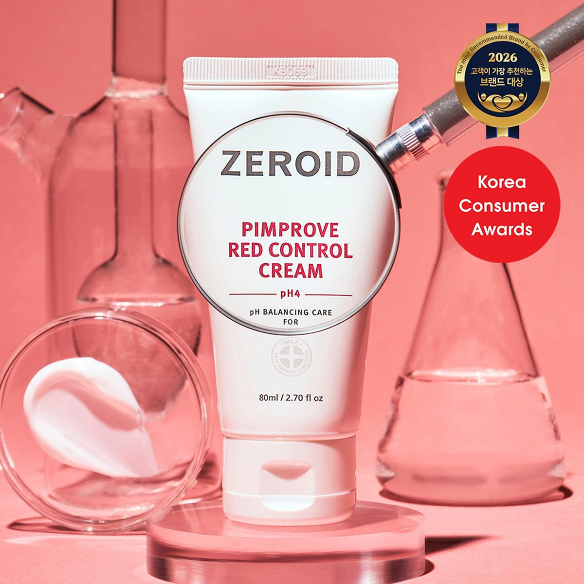 ZEROID Pimprove Red Control Cream pH4 80ml