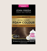 John Frieda Precision Foam Colour 6.5PBN Lightest Cool Almond Brown Lightening 130ml