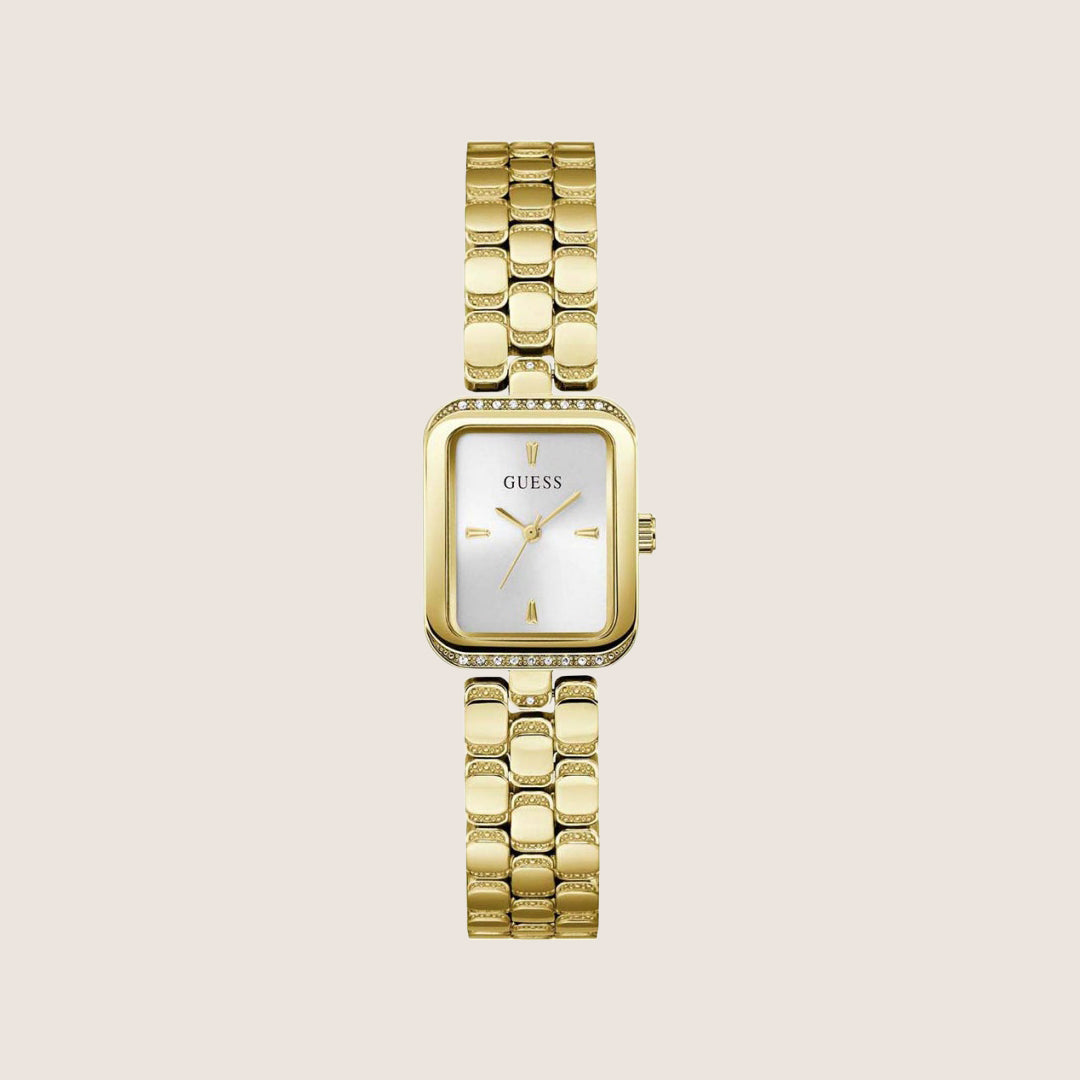 Guess Women's Isla Watch Crystal-Set Silver Dial GW0865L2
