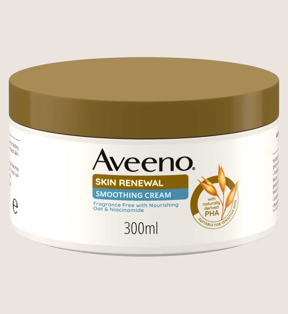 Aveeno Skin Renewal Smoothing Cream Rich Care 300ml
