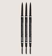 NYX Professional Makeup Micro Brow Pencil Taupe - 3 Pencils Pencil Set