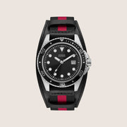 Guess Mens Crew Watch Black Dial W1051G1