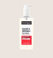 Neutrogena Clear and Defend+ Wash 4% AHA/PHA Blend 200ml