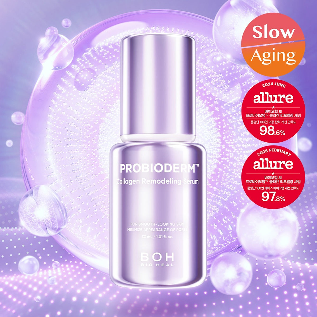 BIOHEAL BOH Probioderm Collagen Remodeling Serum 30ml Double Set
