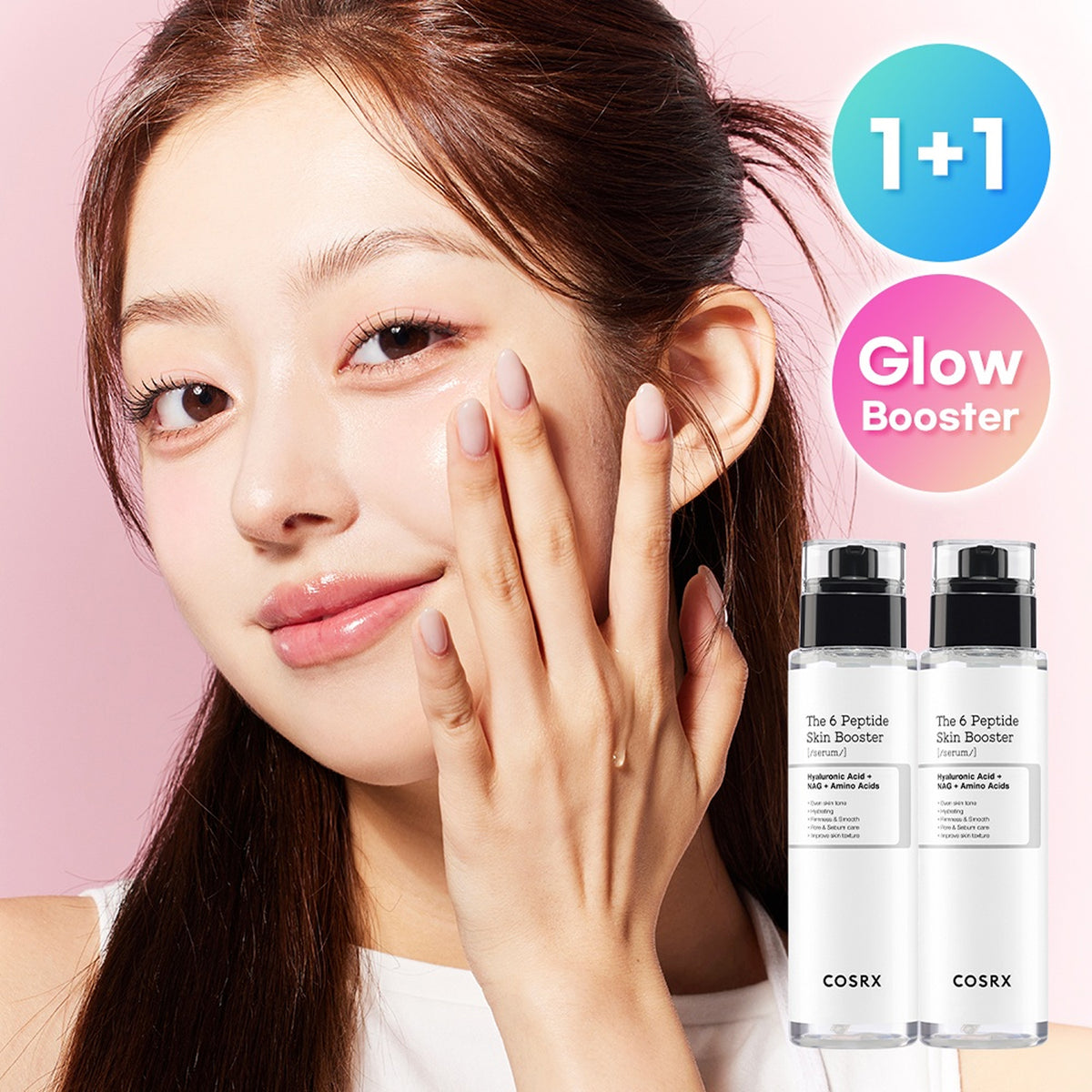 COSRX The 6 Peptide Skin Booster Serum Double Pack
