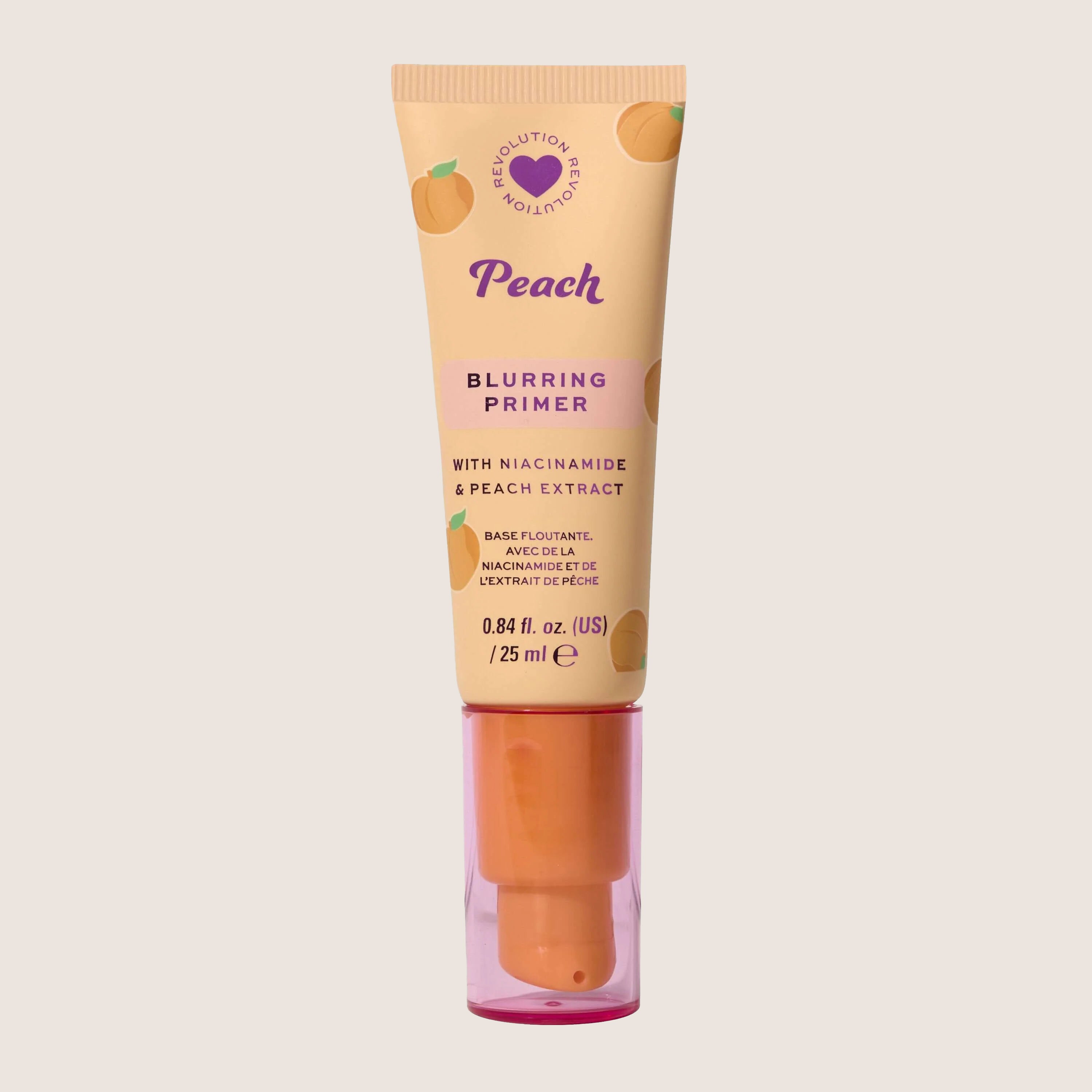 I Heart Revolution Peach Mattifying Primer Premium Formula