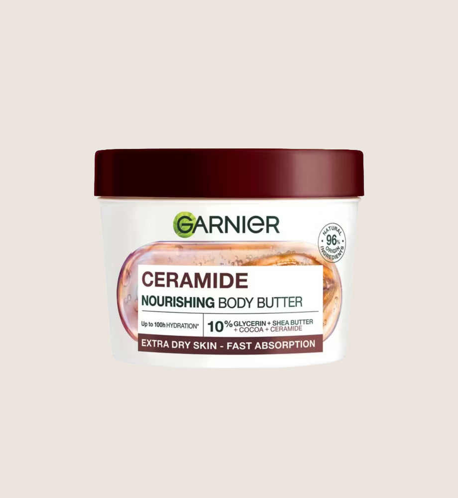 Garnier Ceramide Nourishing Body Butter, With Ceramides 380ml