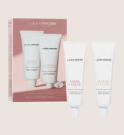 Laura Mercier Soft Touch Duo Soufflé Hand Cream Duo 50g x2 Bath & Body Gift Set For Her