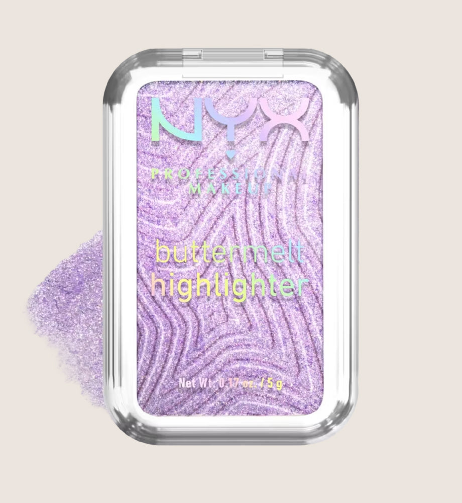 NYX Professional Makeup Buttermelt Highlighter, Powder Highlighter Vegan Formula
