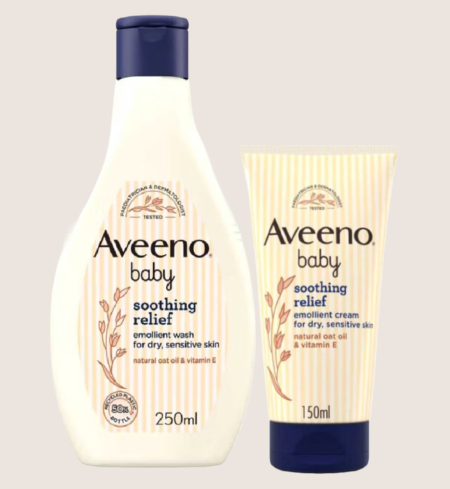 Aveeno Baby Soothing Relief Skincare Duo Premium Skincare