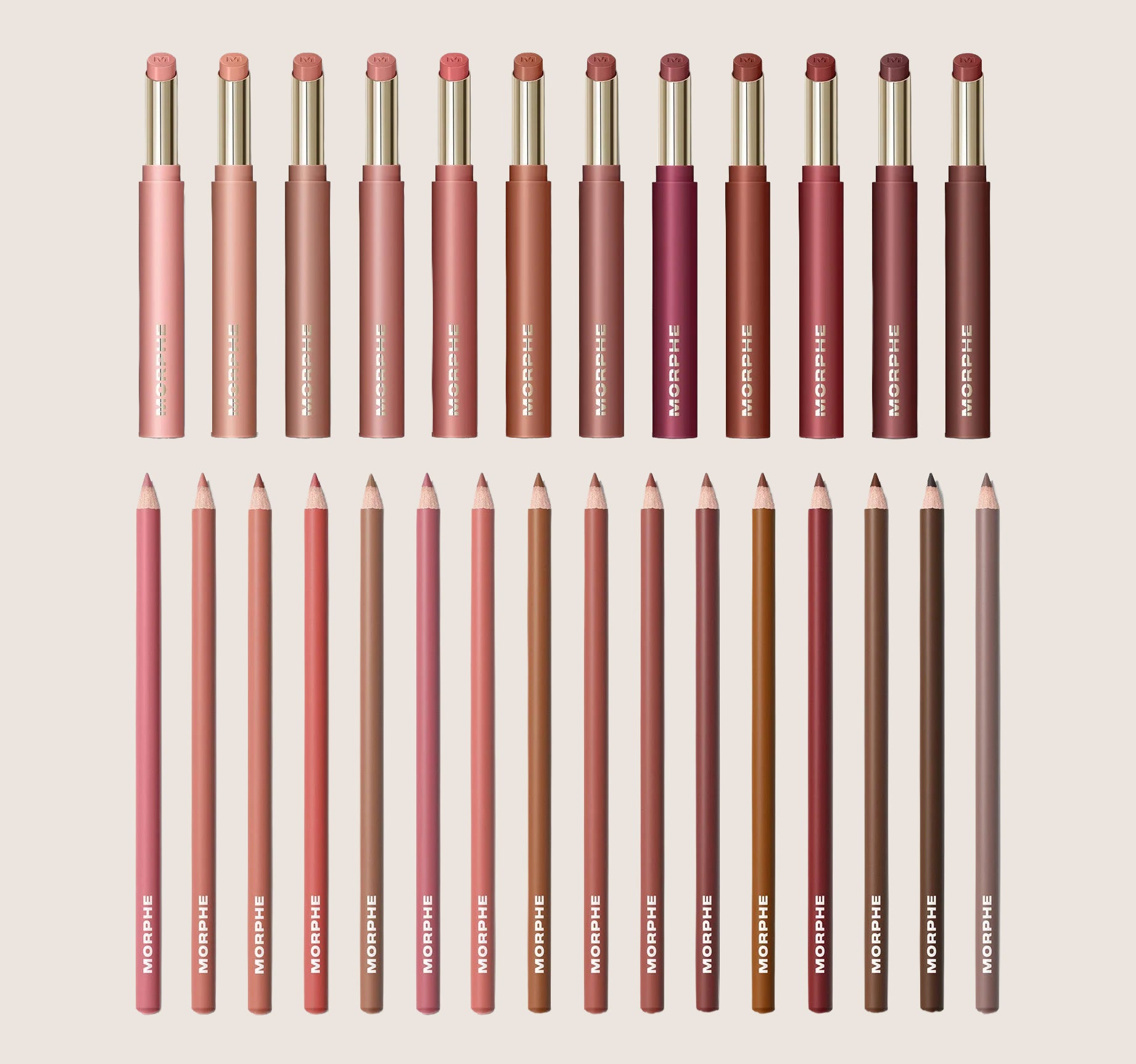 Morphe Lip Filter & Signature Lip Pencil Ultimate Bundle Vibrant Color
